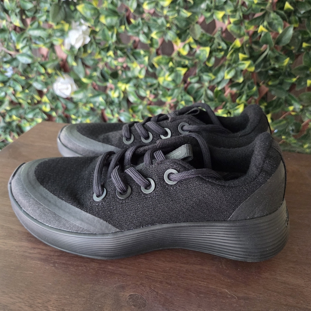 Allbirds Women’s Runner Protect Solid Black Shoe Sneaker US Sz 7.5 EU 37.5 NWOB